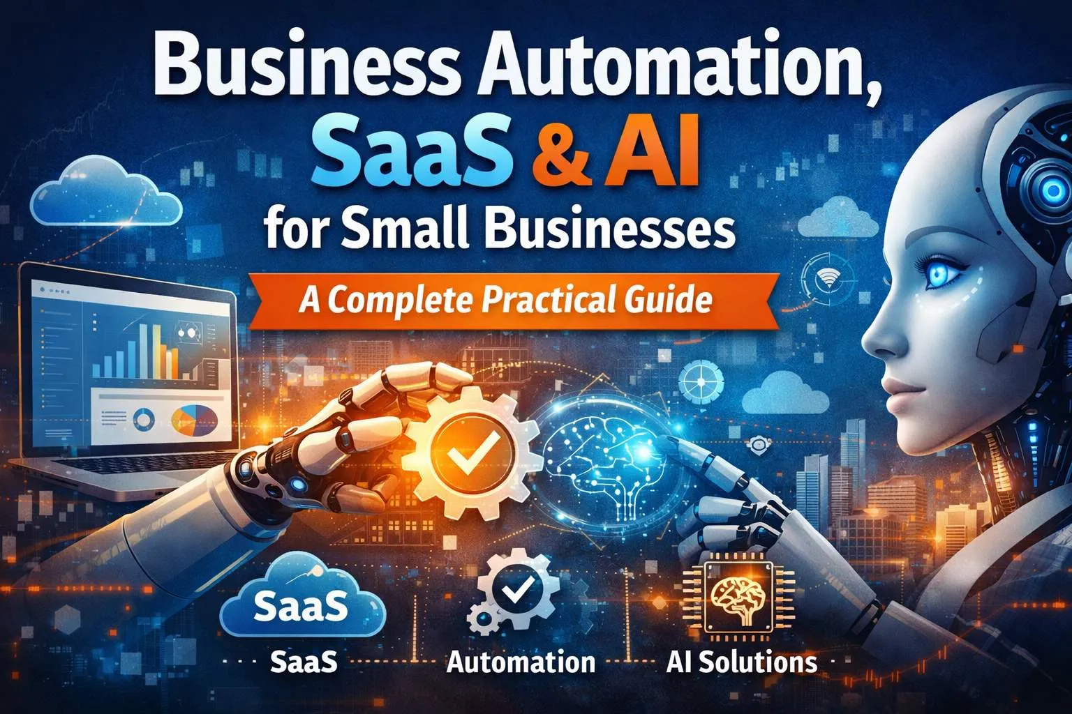 Business Automation, SaaS & AI for Small Businesses: A Complete Practical Guide